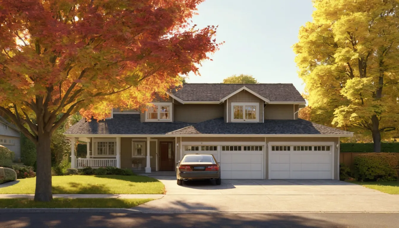Older home with a garage door in Alexandria